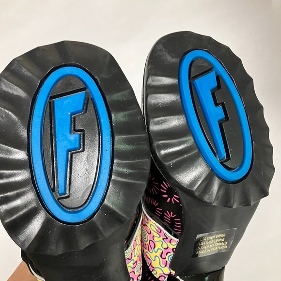 *NEW* 2022 Mini WIGGLE ZAZA FLUEVOG x ZANDRA RHODES, Size 9. HOT! - Picture 10 of 12